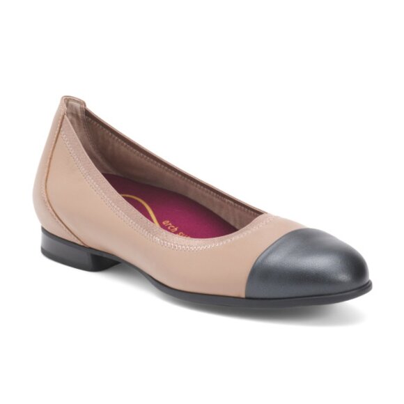 MUNRO Leather Mila Comfort Ballet Flats - Picture 1 of 3